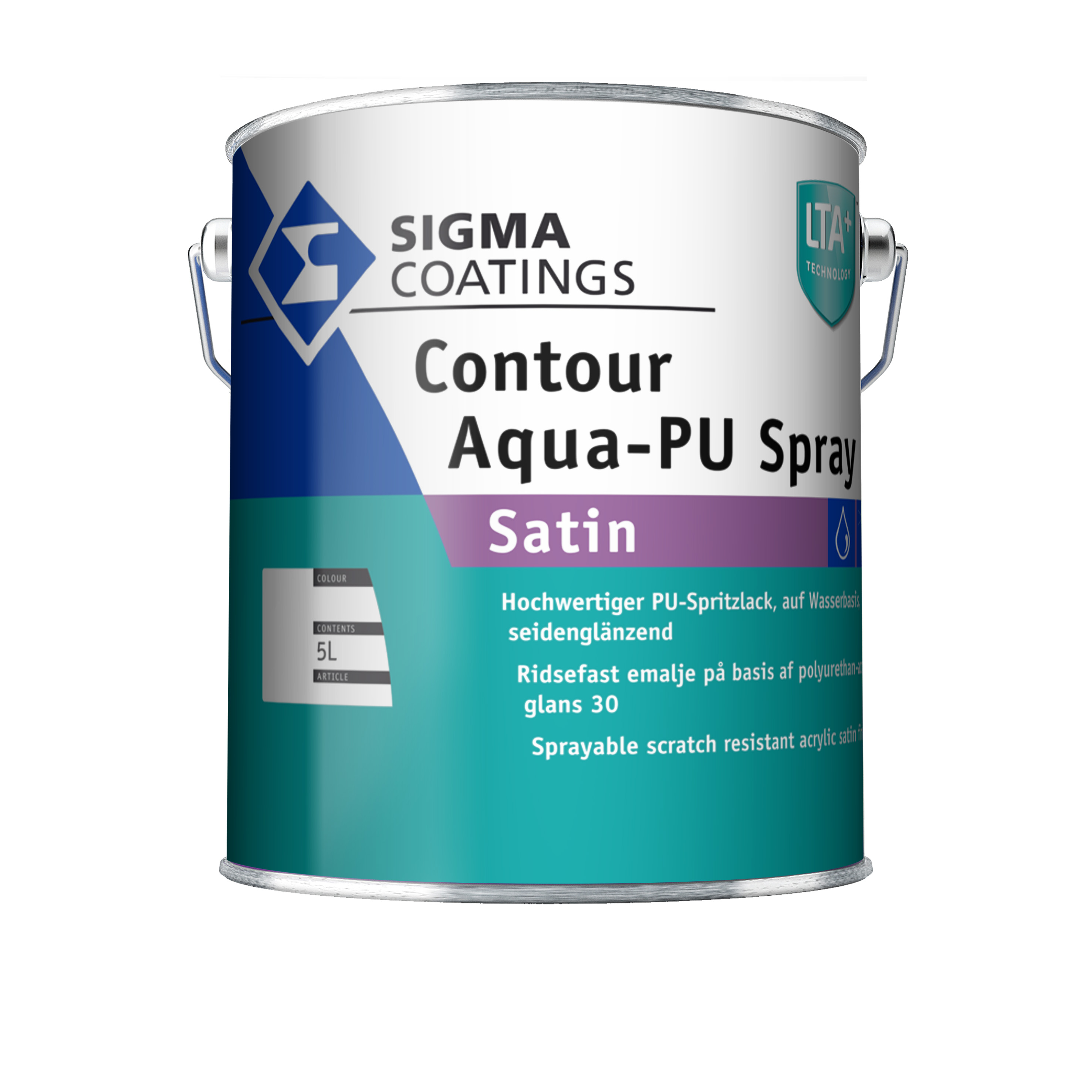 Sigma Contour Aqua-PU Spray Satin