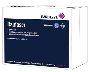 MEGA Raufaser grob - 125,00/0,75m