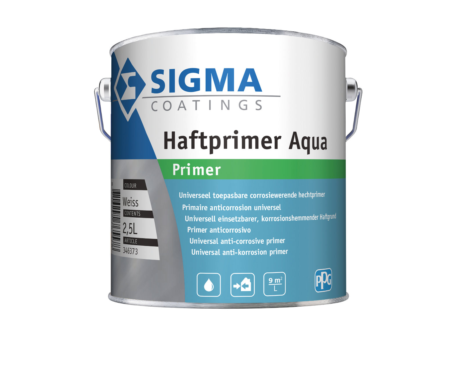 Sigma Haftprimer Aqua - 2,5L, Weiß