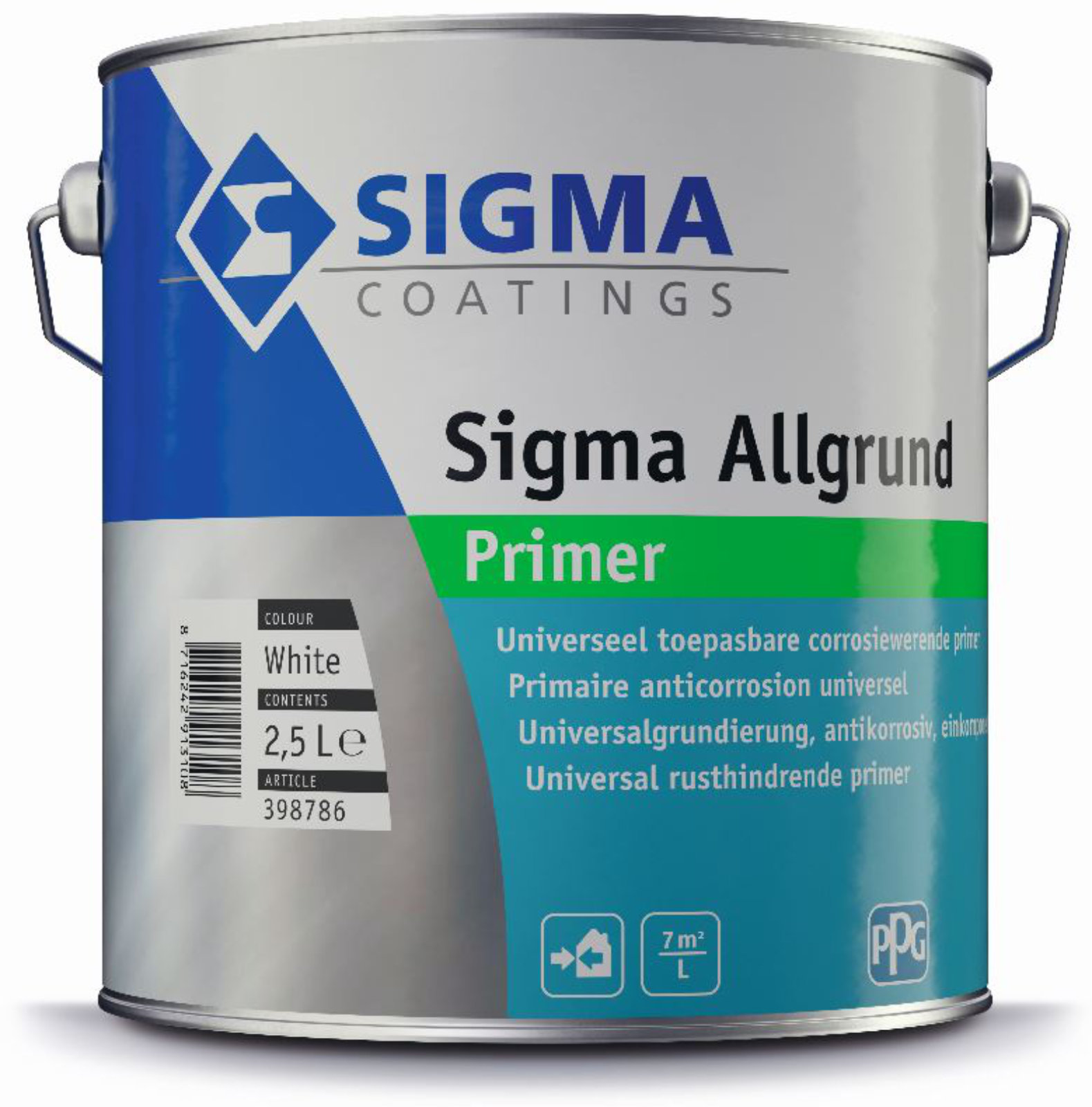 Sigma Allgrund - 2,5L, Weiß
