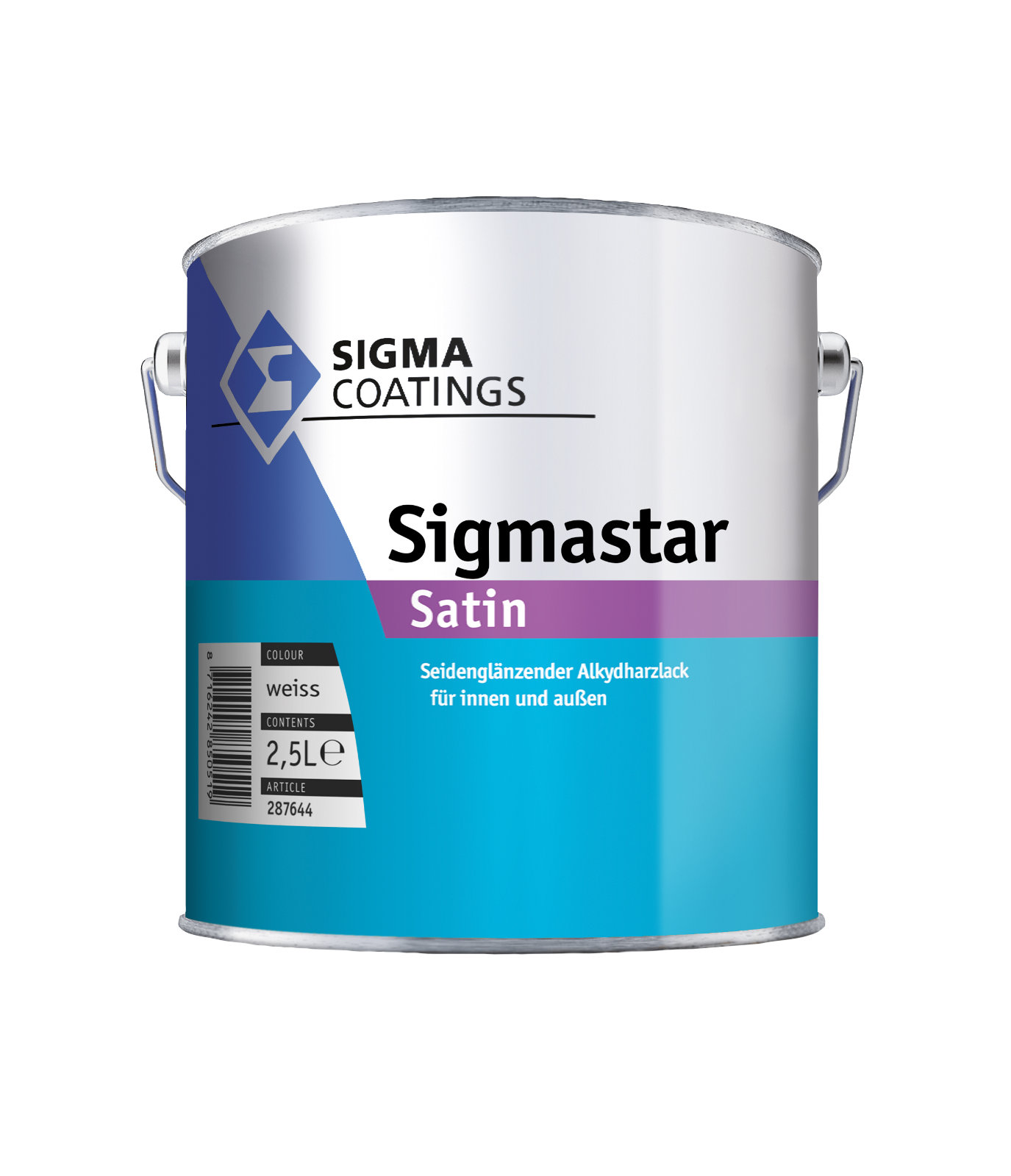 Sigma Sigmastar Satin - 2,5L, Weiß